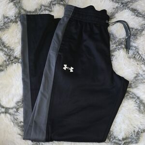 Under Armour Black and Gray Athletic Pants